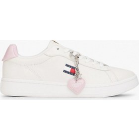Resim Tommy Hilfiger Archive '98 Sevgililer Günü Kadın Beyaz Sneaker En0en03024ybl Beyaz 