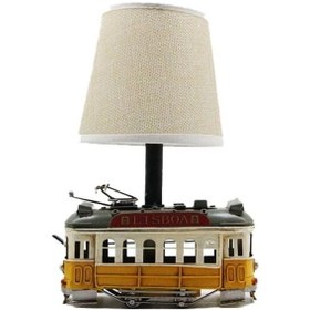 Resim Abajur Metal Tramway Çok Renkli 