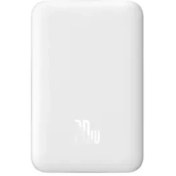 Resim Baseus MgSafe Mini Overseas Edition Beyaz 10000 mAh Hızlı Şarj Kablosuz Powerbank-OUTLET 