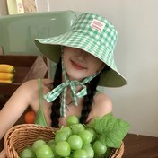 Resim Kadınlar için 20oz Ekose Kova Şapka - Şık Geniş Kenar Güneş Şapkası, Dış Mekan Aktiviteleri, Seyahat ve Günlük Giyim için - Hafif ve Nefes Alabilen Polyester Karışımı, Dış Mekan Şapkası 