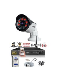 Resim IDS DS-2015HD-SET1-250-ARRAY 1 Kameralı 1080P Full HD 5 MP Sony Lensli Kamera Seti - 2015 