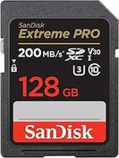 Resim SanDisk Extreme PRO SDXC UHS-I Hafıza Kartı, 128 GB, 200 MB/sn Aktarım Hızı, U3: UHS Speed Sınıf, V30: Speed Sınıf, 4K UHD Videolar, QuickFlow Teknolojisi, Isıya Dayanıklı 