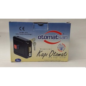 Resim Otomatsan Elektrikli Kapı Otamatı Siyah Kısa 