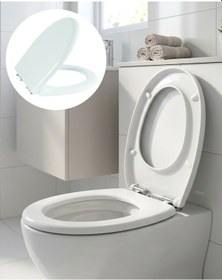 Resim Flzdgnkr Universal Klozet Kapağı Kolay Montaj Kaydırmaz Alt Ped Dalı Banyo Aksesuarı Çok Renkli 