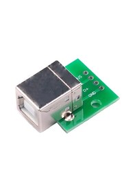 Resim USB Type B To Dip Çevirici Pcb Usb Haberleşme Deney Prototip 5V 