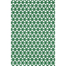 Resim TBM Plastik Kaydırmaz Yeşil Yıldız Paspas EN:120cm 120 x 50 cm 