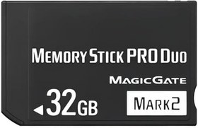 Resim PSP Aksesuarları/Kamera Hafıza Kartı için Orijinal MS 32GB Bellek Çubuğu PRO Duo (MARK2) 