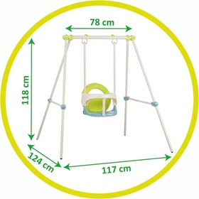Resim Smoby Metal Bebek Salıncağı 830304 