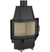 Resim Echa Tech Prizma Büyük Çelik Şömine Haznesi 