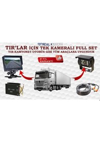 Resim Tır Kamera Seti 1 Kameralı 