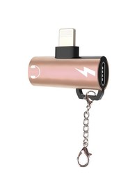 Resim Ally Lightning to Dual Lightning Dönüştürücü Adaptör Altın 