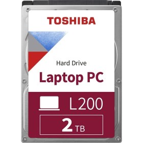 Resim Toshiba 2tb 2.5" L200 5400RPM 128MB HDWL120UZSVA Notebook Harddisk 