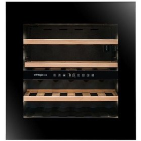 Resim AVINTAGE 24 Şişe Kapasiteli Ankastre Tezgah Altı Şarap Dolabı AVI60PLATIN 