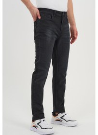 Resim Alexander Gardi Alexandergardı Erkek Slim Fit Jean Pantolon Daxkom7j Siyah 