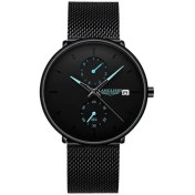 Resim Erkek Su Geçirmez Aydınlık Takvim Kuvars Izle (Yurt Dışından) 