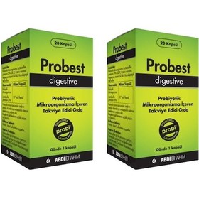 Resim Probest Digestive Avantaj Paketi 20 X 20 Kapsül 