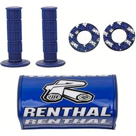 Resim Hightower Renthal Göğüs Koruyucu 22 24mm Tutacaklı Universal Motosiklet Handlebar Pedi 