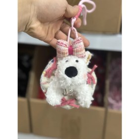 Resim OEMG 1 Adet Karikatür Çanta Çekicilik Anahtarlık Sevimli Iyi Şanslar Hediye Peluş Oyuncaklar Bebekler (Yurt Dışından) 