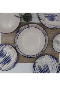 Resim Royal 48 Parça 12 Kişilik Yemek Takımı-desenli 