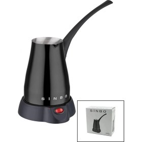Resim Marsilyan SİYAH ELEKTİRKLİ CEZVE TÜRK KAHVE MAKİNESİ 5 FİNCAN - 400ML HAZNE PASLANMAZ ÇELİK 360 DERECE DÖNEBİLME SCM-2960 (4887) 