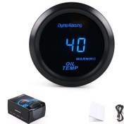Resim Araba Modifiyeli Alet 12v Evrensel 52mm Yağ Sıcaklık Göstergesi 1072 