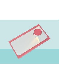 Resim Tkgz - Infinix Note 12 Pro Arka Kapak Batarya Kapağı - Beyaz Çok Renkli 