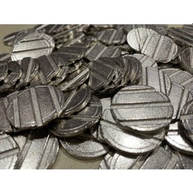 Resim 100 Adet 3/3 Çeltikli 27/2 Mm Oyun Makineleri & Langırt Jeton 