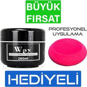 Resim Jo Moyner Ultra Parlaklık Sağlayan Carnauba Wax Krem Cila Japon Teknolojisi 260ml Pad Hediyeli 