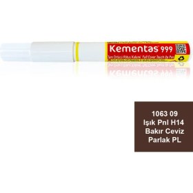 Resim Kementaş Tam Örtücü Rötuş Kalemleri 1063 09 Işık Pnl H14 Bakır Ceviz Parlak Pl R.kalem 