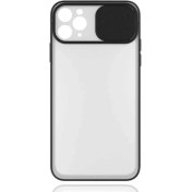 Resim Mobaxaksesuar Apple iPhone 11 Pro Max Kılıf Kamera Kapatmalı Lensi Case 