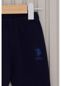Resim U.s. Polo Assn Erkek Bebek Mavi Takım Mavi 