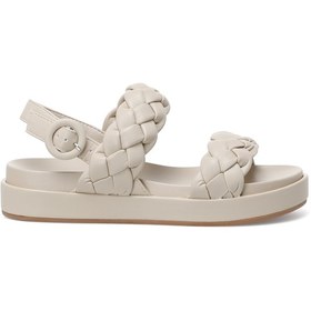 Resim Nine West CAMELLIA 2FX Bej Kadın Kalın Taban Sandalet 
