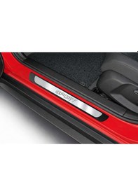 Resim Renault Clio 3d Krom + Abs Kapı Eşiği Koruma Sport Line 2012 Üzeri 4 Prç. P. Çelik Parlak 