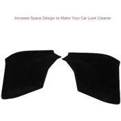 Resim Moly 11-17 Porsche Cayenne İç Konsole Organizatörü, Abs Malzeme, Siyah, Telefon & Eşya Kutusu 