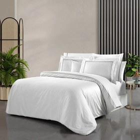 Resim Yatsan Maison Shiny 200x220 Gri Nevresim Takımı 