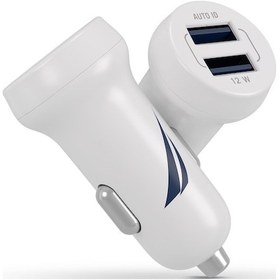 Resim Nautica CH15 Çift USB Çakmaklık Girişli Araç İçi Şarj Cihazı Beyaz 