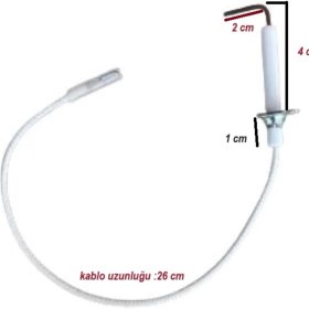 Resim Demirdöküm Ateşleme Elektrodu D.d Neva 