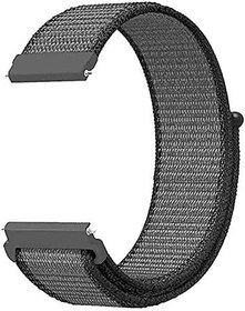 Resim Microsonic Amazfit GTR 47mm Hasırlı Kordon Woven Sport Loop (Amazfit GTR 47mm ile Uyumlu Kordon, Akıllı Saat Kayışı) 