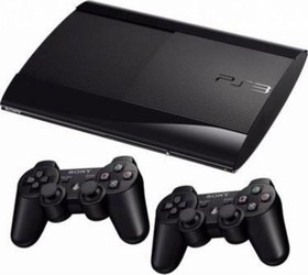 Resim Playstation 3 Super Slim 500 Gb + 2 Orijinal Kol + 40 Oyun 