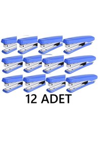 Resim Kraf Zımba Makinesi 12 Adet Eco No:10 11g Mavi 