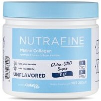 Resim Nutrafine Marine Collagen Doğal %100 Çift Hidrolize Tip 1 Balık Kolajen Peptitler - 210 gr 