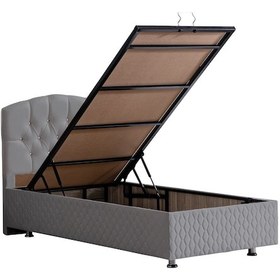 Resim Baza , Tokyo Tek Kişilik Baza + Başlık, 90x200 