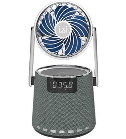 Resim Soaiy K8 Fanlı Bluetooth Speaker Hoparlör 