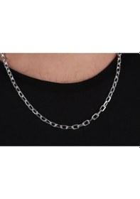 Resim Glorria Gümüş 6mm Anchor Zincir Kolye Gümüş 