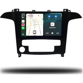 Resim Martechno Ford S-max 2006-2014 Dijital Klima Uyumlu Android Multimedya 6gb Ram 128gb Hafıza 