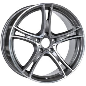 Resim EMR-19247-12 9.0x19" -5x120 ET45 66.6 Titan Diamond Jant (4 Adet) 