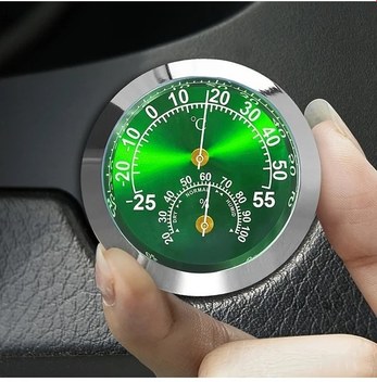 Chuangyinshop Beyaz Dijital İç Mekan Termometre Higrometre Saatli Hava İstasyonu Pil İle Çalışır