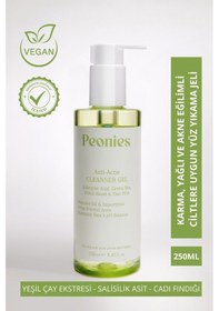 Resim Peonies acne Cleanser Gel Yağlı Akneli Ve Karma Ciltler Için Salisilik Asitli Yıkama Jeli 
