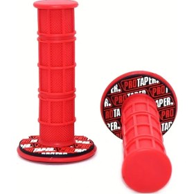 Resim Dream011 Dayanıklı Sentetik Kauçuk Kırmızı Motosiklet Tutma Sapı, Kaymaz Tasarım. 