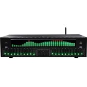 Resim Bant Dijital Ekolayzer, Dijital Ses Stereo Grafik Ekolayzır, LED Müzik Spektrum Analizörü, Gürültü Azaltma Fonksiyonu, 12 Ritim Modu, Kayıt Odaları Için Uygun 